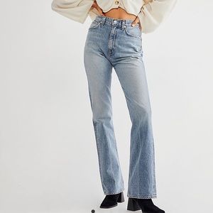AGOLDIE vintage hi-rise flare jeans